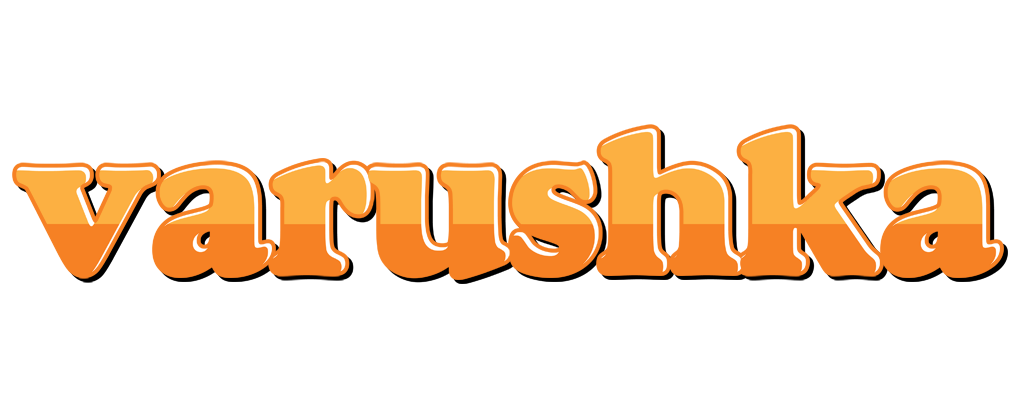 Varushka orange logo