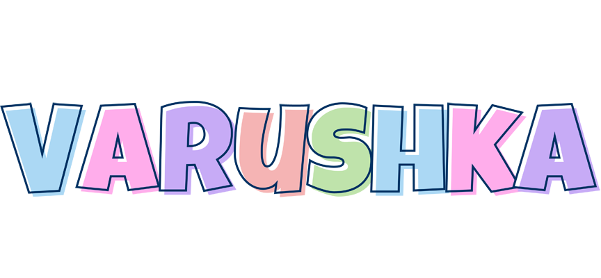 Varushka pastel logo