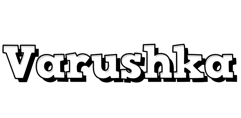 Varushka snowing logo
