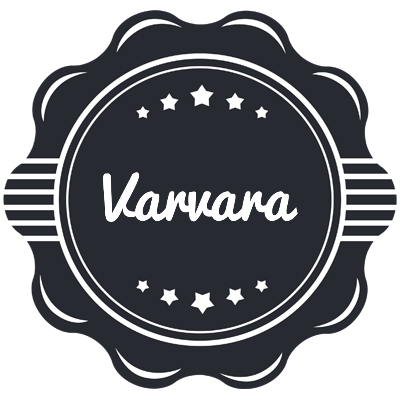 Varvara badge logo