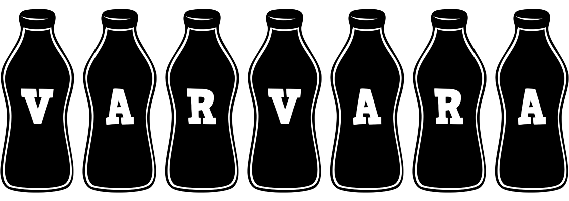 Varvara bottle logo