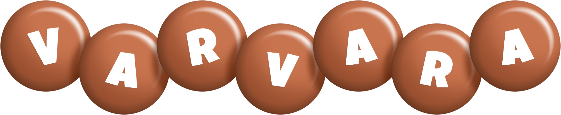 Varvara candy-brown logo