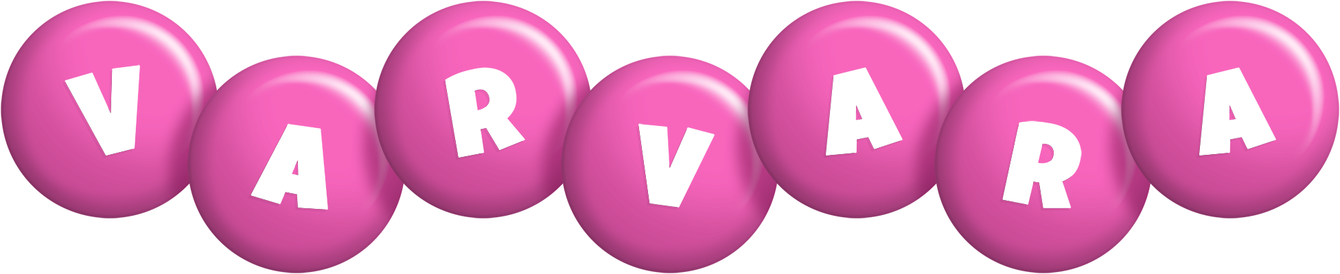 Varvara candy-pink logo