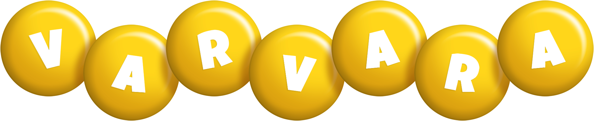 Varvara candy-yellow logo