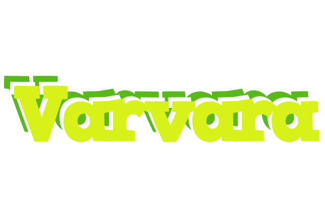 Varvara citrus logo