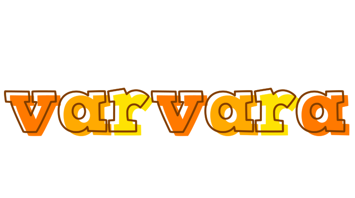 Varvara desert logo