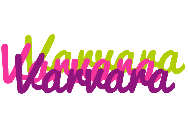 Varvara flowers logo