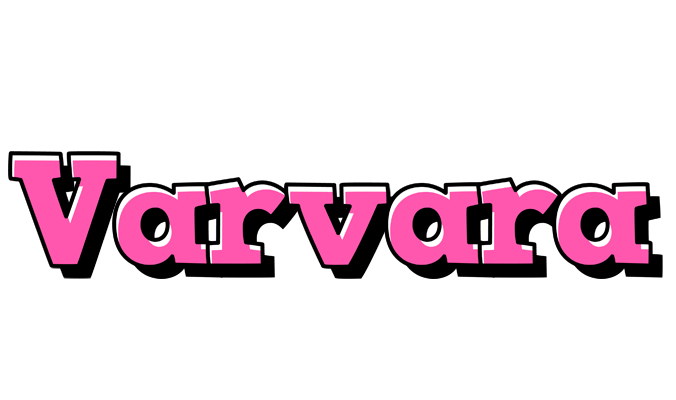 Varvara girlish logo
