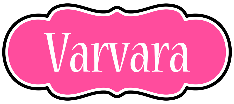 Varvara invitation logo