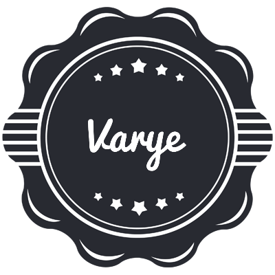 Varye badge logo