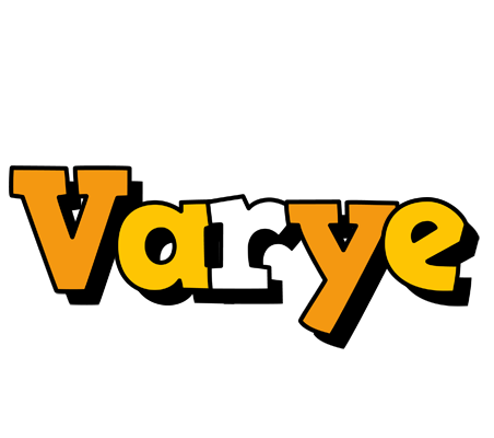 Varye cartoon logo