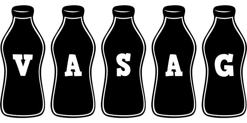 Vasag bottle logo