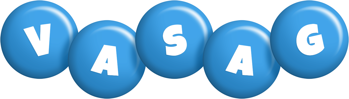 Vasag candy-blue logo