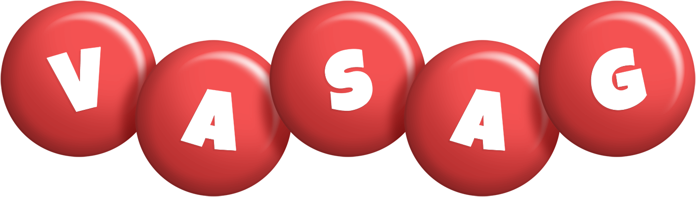 Vasag candy-red logo