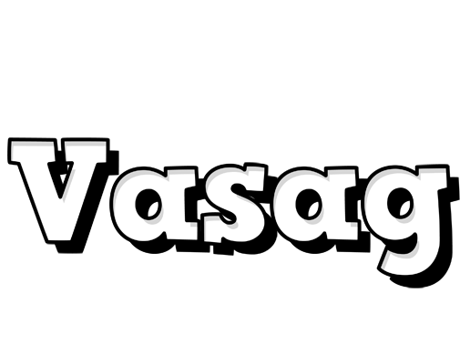 Vasag snowing logo