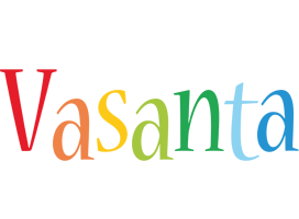 Vasanta birthday logo