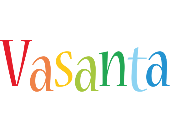 Vasanta birthday logo