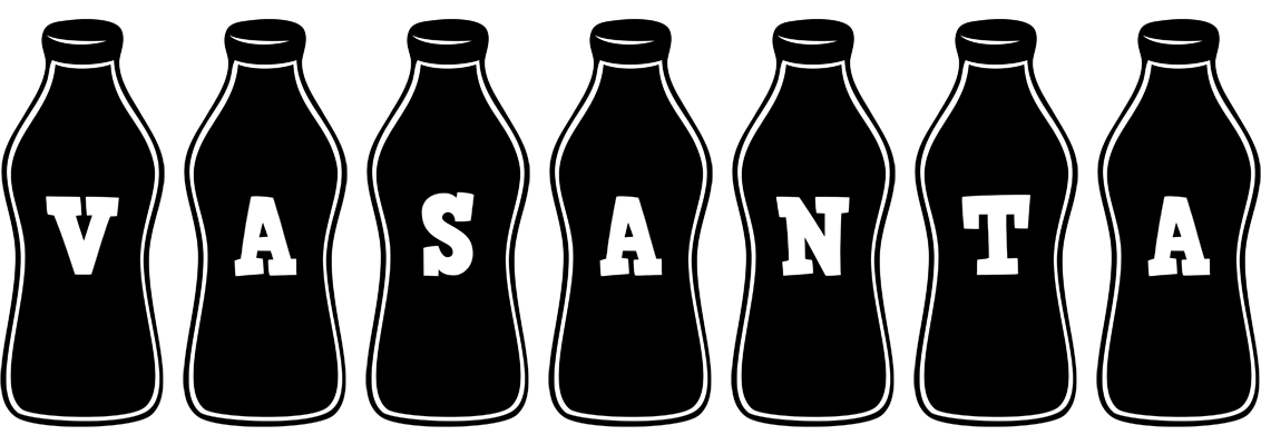 Vasanta bottle logo