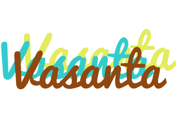 Vasanta cupcake logo