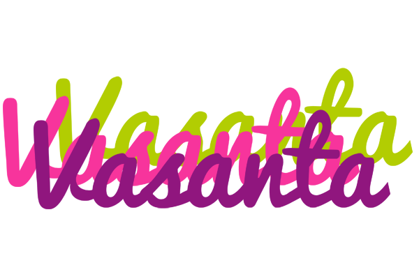 Vasanta flowers logo