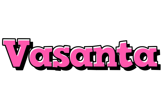 Vasanta girlish logo