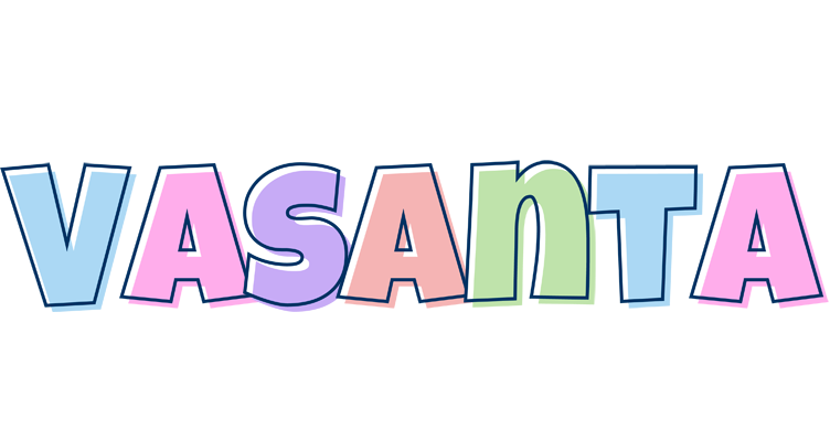 Vasanta pastel logo