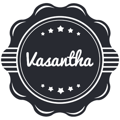 Vasantha badge logo