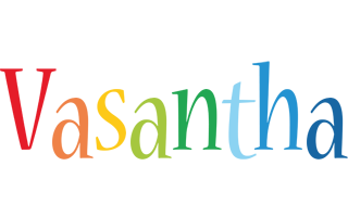 Vasantha birthday logo