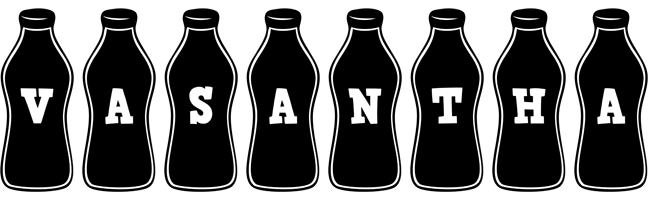 Vasantha bottle logo