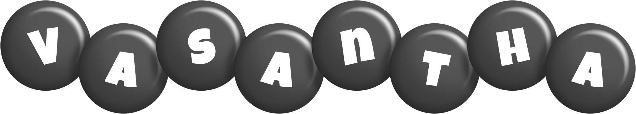 Vasantha candy-black logo