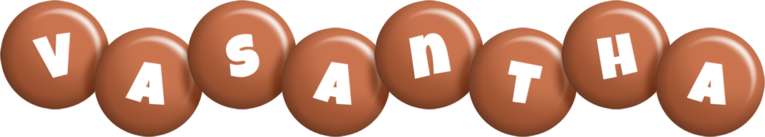Vasantha candy-brown logo
