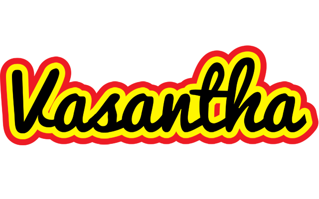 Vasantha flaming logo