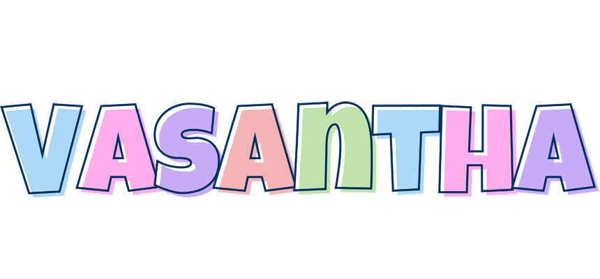 Vasantha pastel logo