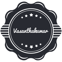 Vasanthakumar badge logo