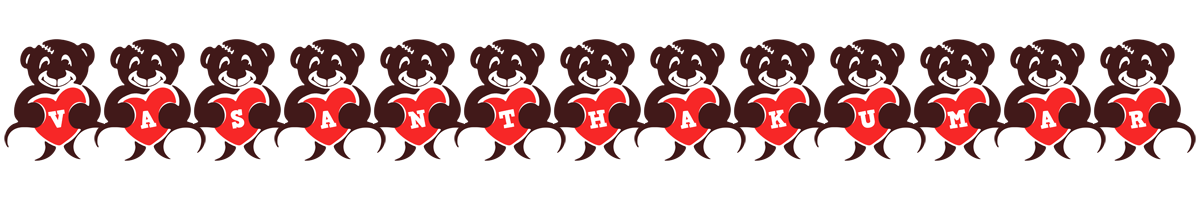 Vasanthakumar bear logo