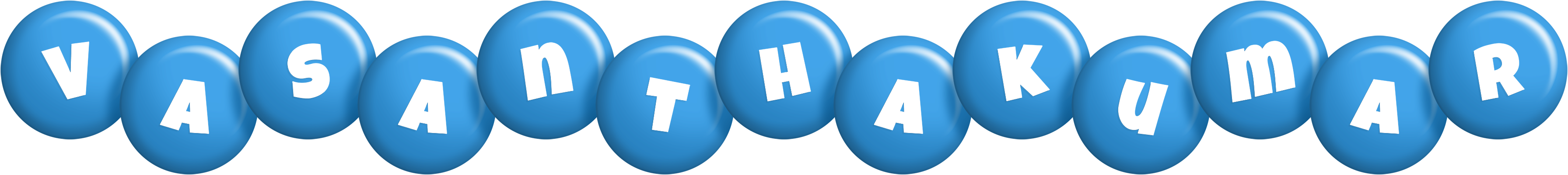 Vasanthakumar candy-blue logo