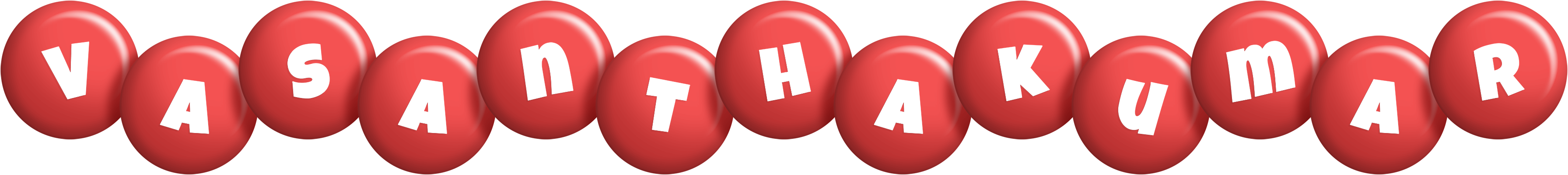 Vasanthakumar candy-red logo