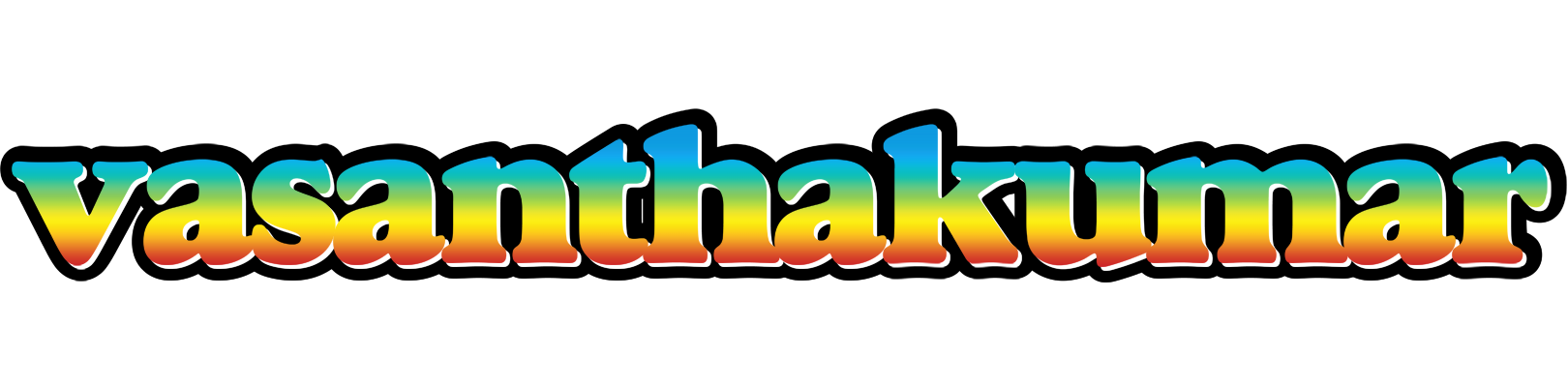 Vasanthakumar color logo