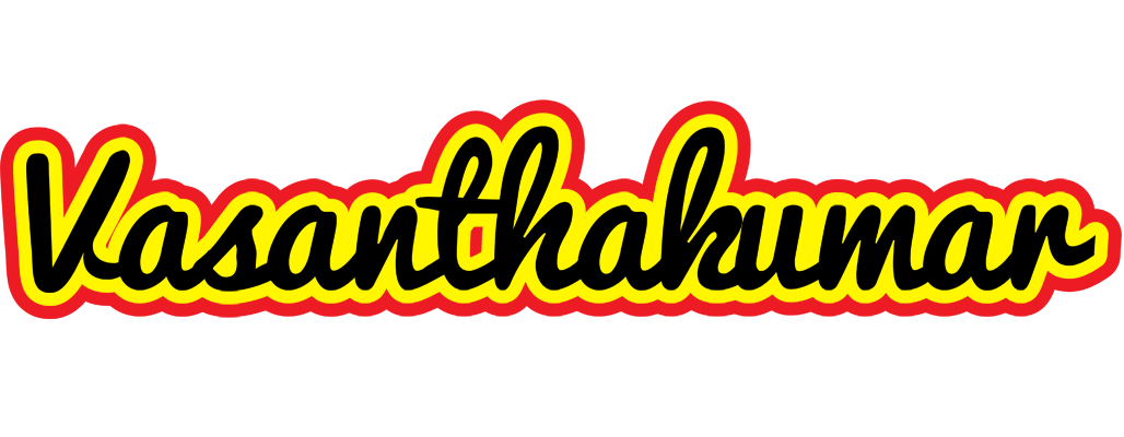 Vasanthakumar flaming logo