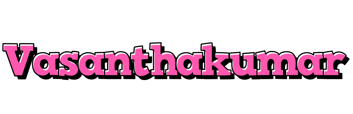 Vasanthakumar girlish logo