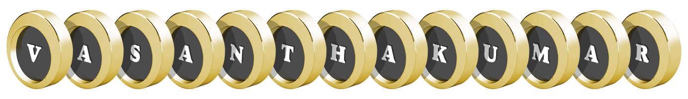 Vasanthakumar gold logo