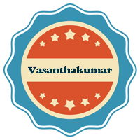 Vasanthakumar labels logo