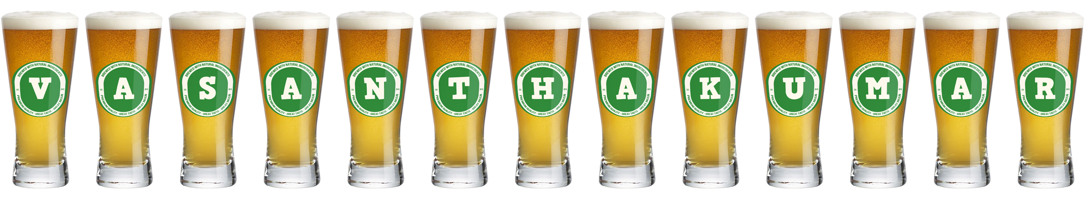 Vasanthakumar lager logo