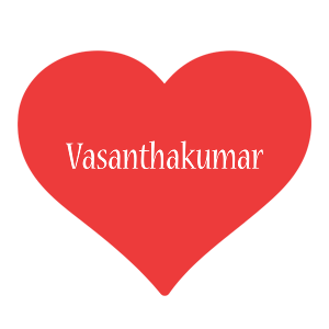 Vasanthakumar love logo