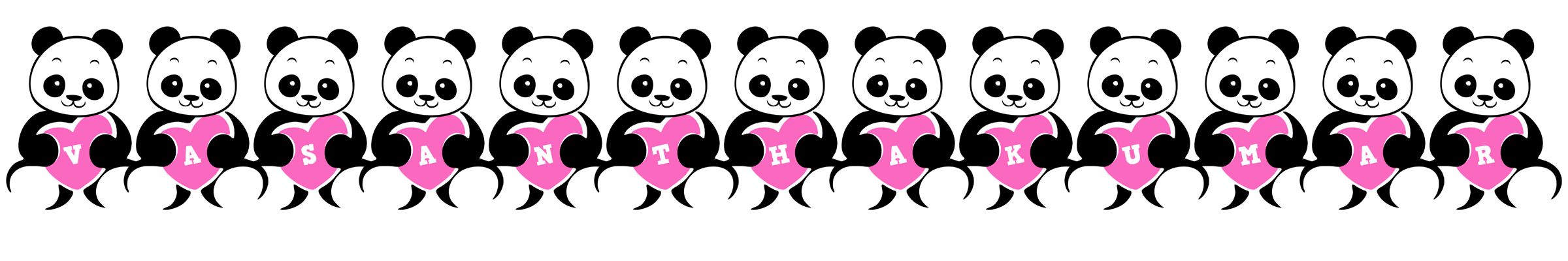Vasanthakumar love-panda logo