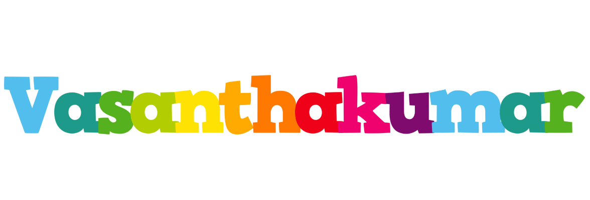 Vasanthakumar rainbows logo