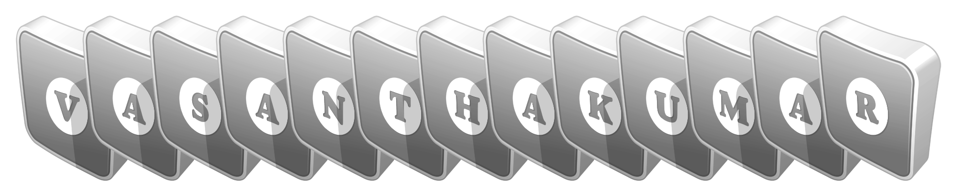 Vasanthakumar silver logo