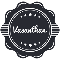 Vasanthan badge logo