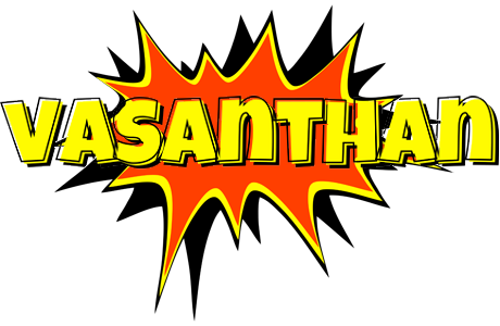 Vasanthan bazinga logo