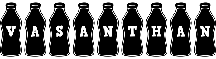 Vasanthan bottle logo